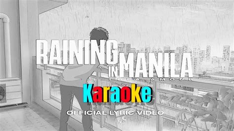 Karaoke Raining in Manila .